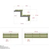 PLUS 2 TRIN TERRASSETRAPPE 1800 X 370 MM