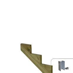 PLUS 3 TRIN TRAPPEVANGE 42 X 510 MM