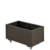 PLUS BLOMSTERKASSE SORT 47 X 48 X 88 CM