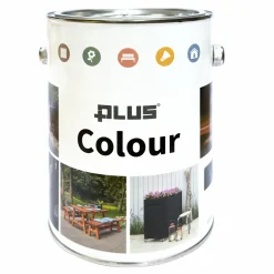 PLUS COLOUR TRÆBESKYTTELSE DÆKKENDE 2 1/2 HVID