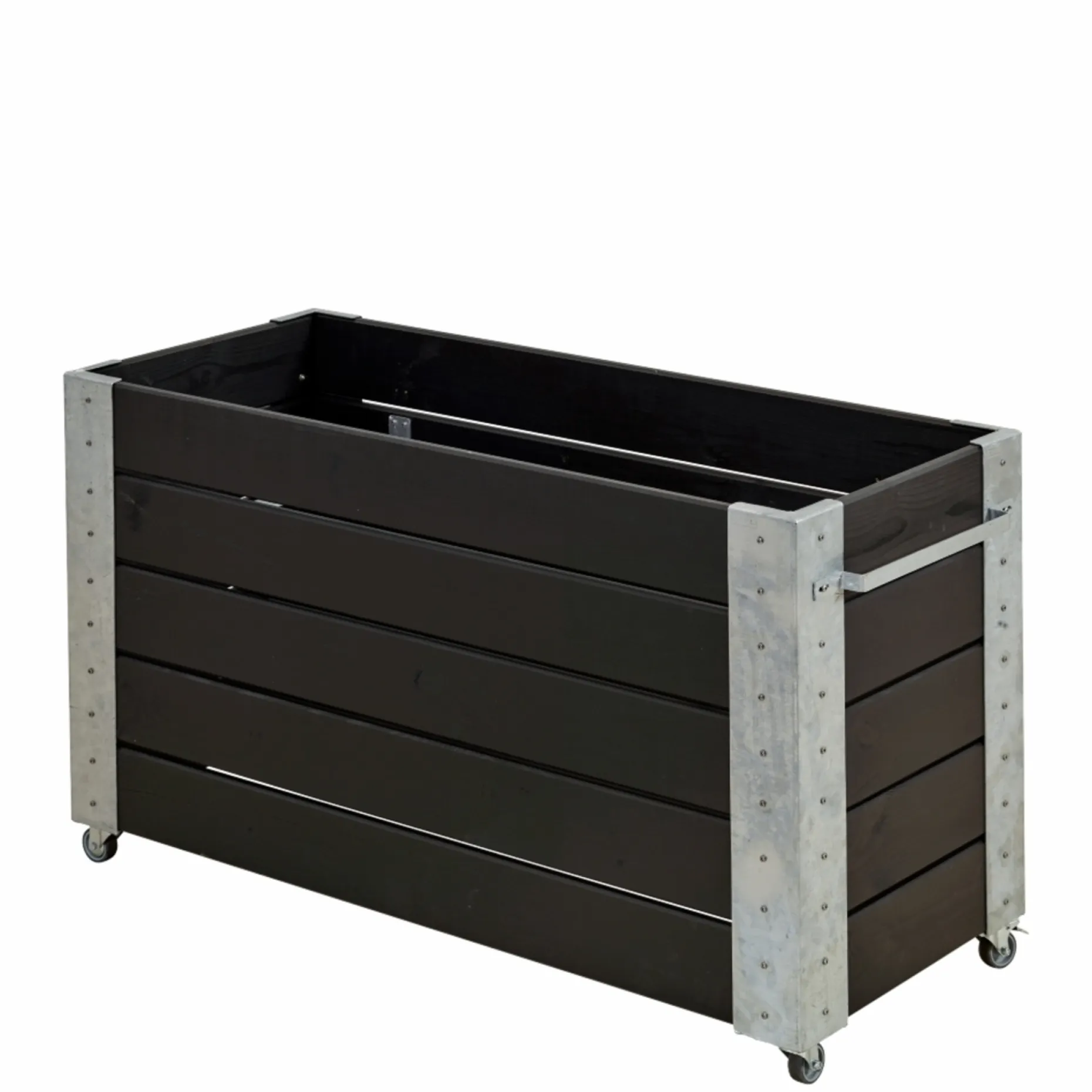 PLUS CUBIC BLOMSTERKASSE SORT 50 X 70 X 120 CM