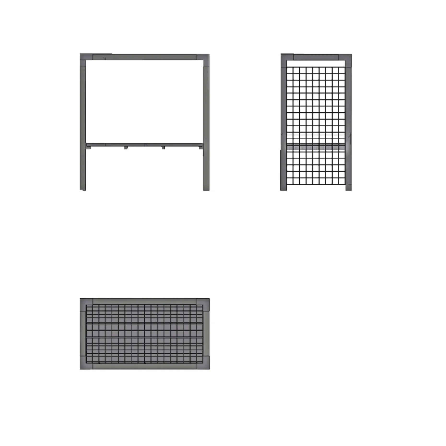 PLUS DAYLIFE STÅLESPALIER 2,1 M2
