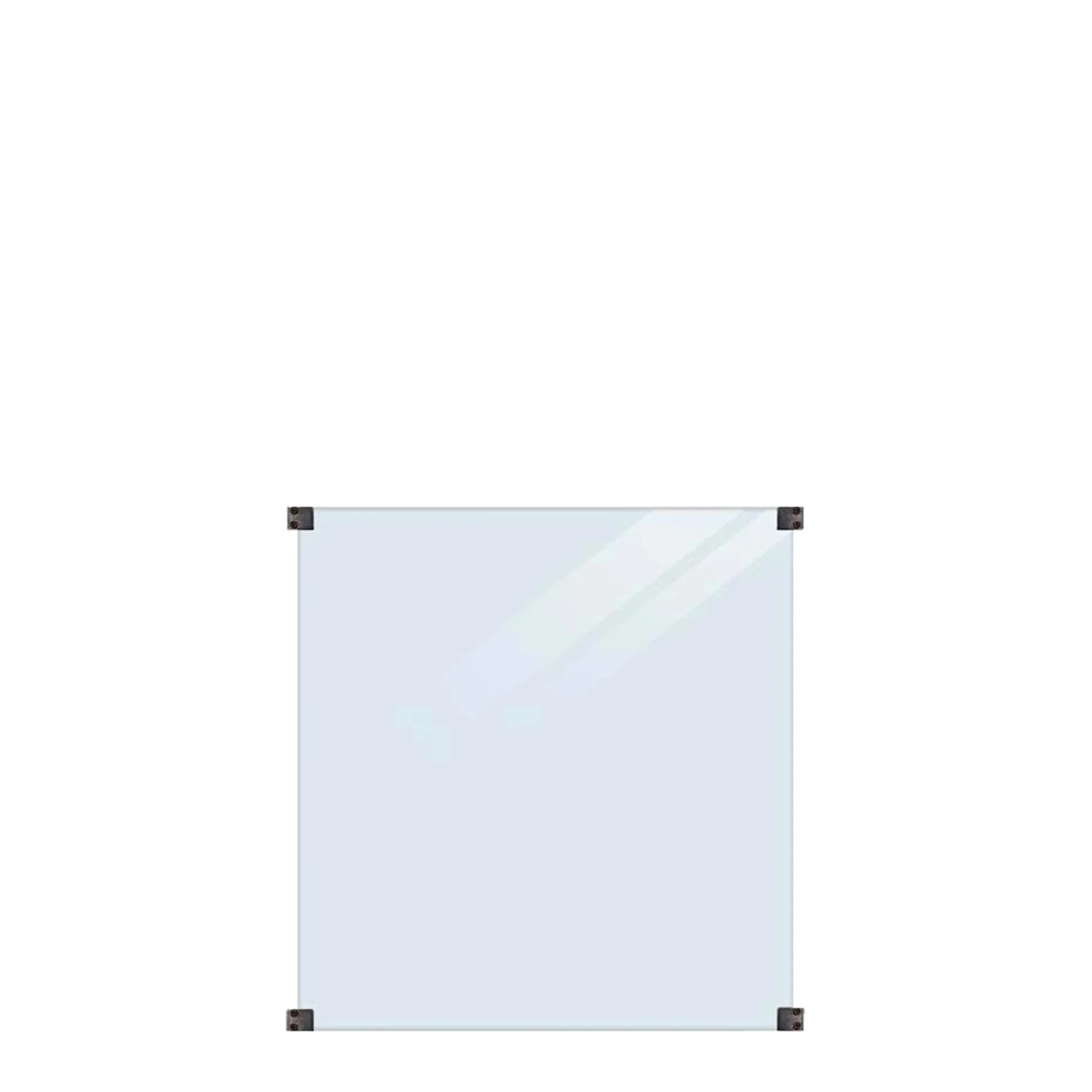PLUS GLASHEGN LAMINERET KLART 90 X 91 X 90 X 0.80 CM