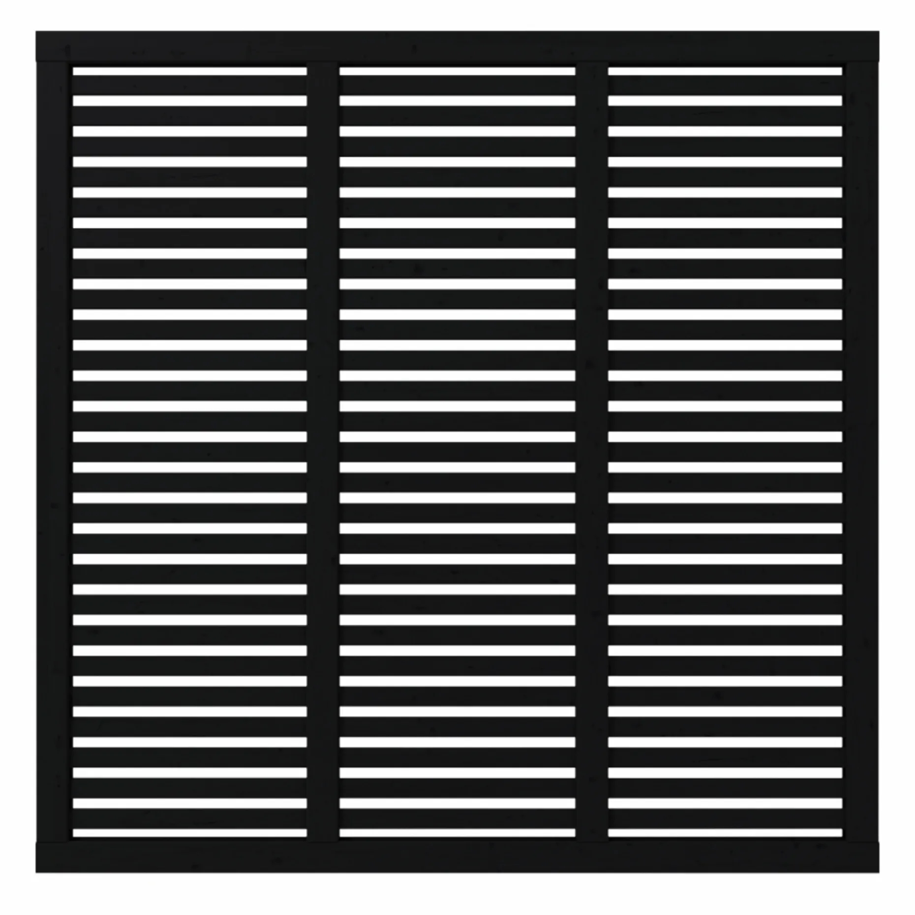 PLUS HEGN FUNGICIDBEHANDLET OG GRUNDMALET SORT 180 X 180 CM