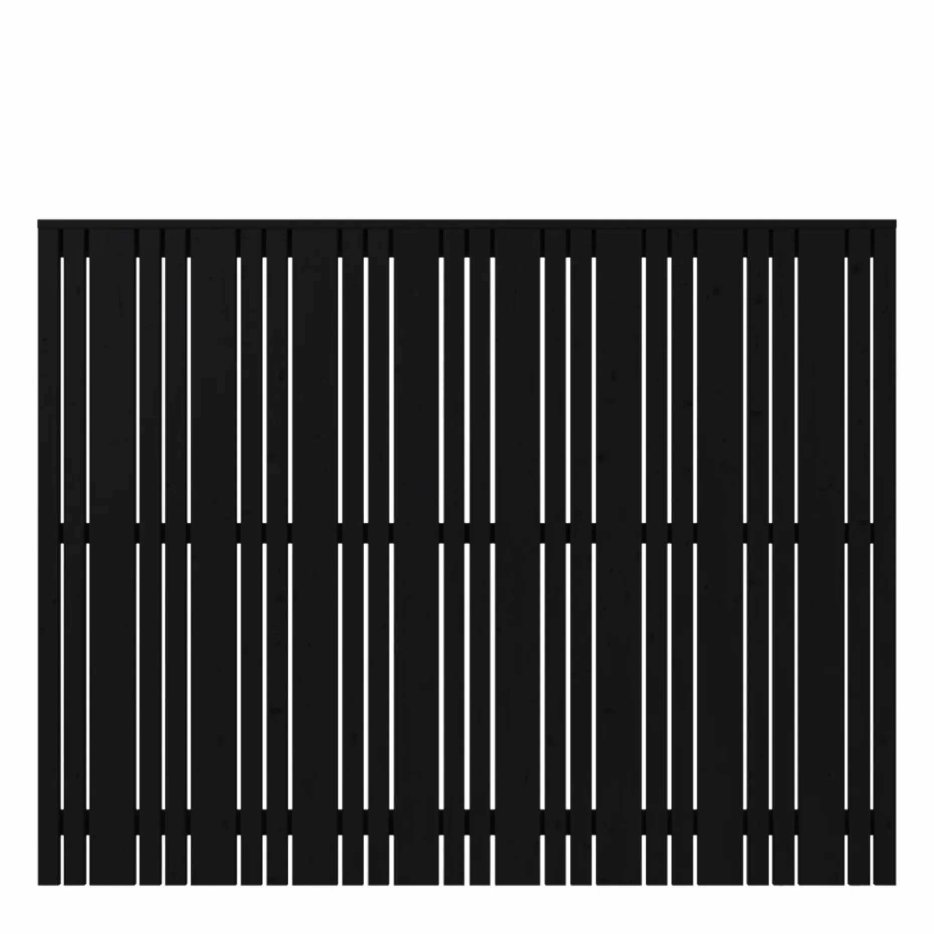 PLUS HEGN FUNGICIDBEHANDLET OG GRUNDMALET SORT 180 X 140 CM