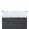 PLUS KLINK PROFILHEGN TRYKIMPRÆGNERET OG GRUNDMALET SORT 174 X 125 CM
