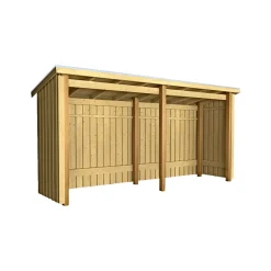 PLUS NORDIC 2-MODUL INKL. TAGPAP/ALULISTER MULTIHAVEHUS 4,7 M2
