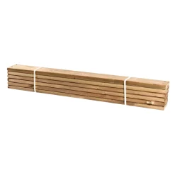 PLUS PIPE PLANKE HØJBED NATUR 12 X 28 X 120 CM