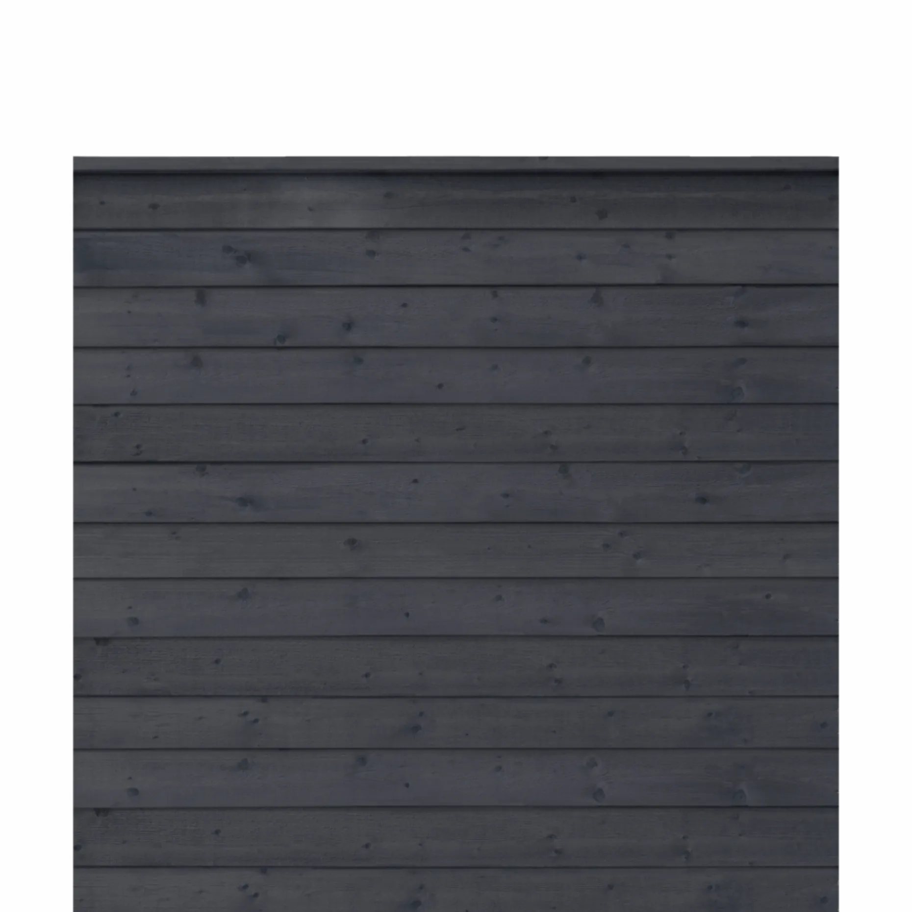 PLUS PROFILHEGN TRYKIMPRÆGNERET OG GRUNDMALET SORT 174 X 166 CM