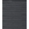 PLUS PROFILHEGN TRYKIMPRÆGNERET OG GRUNDMALET SORT 174 X 203 CM