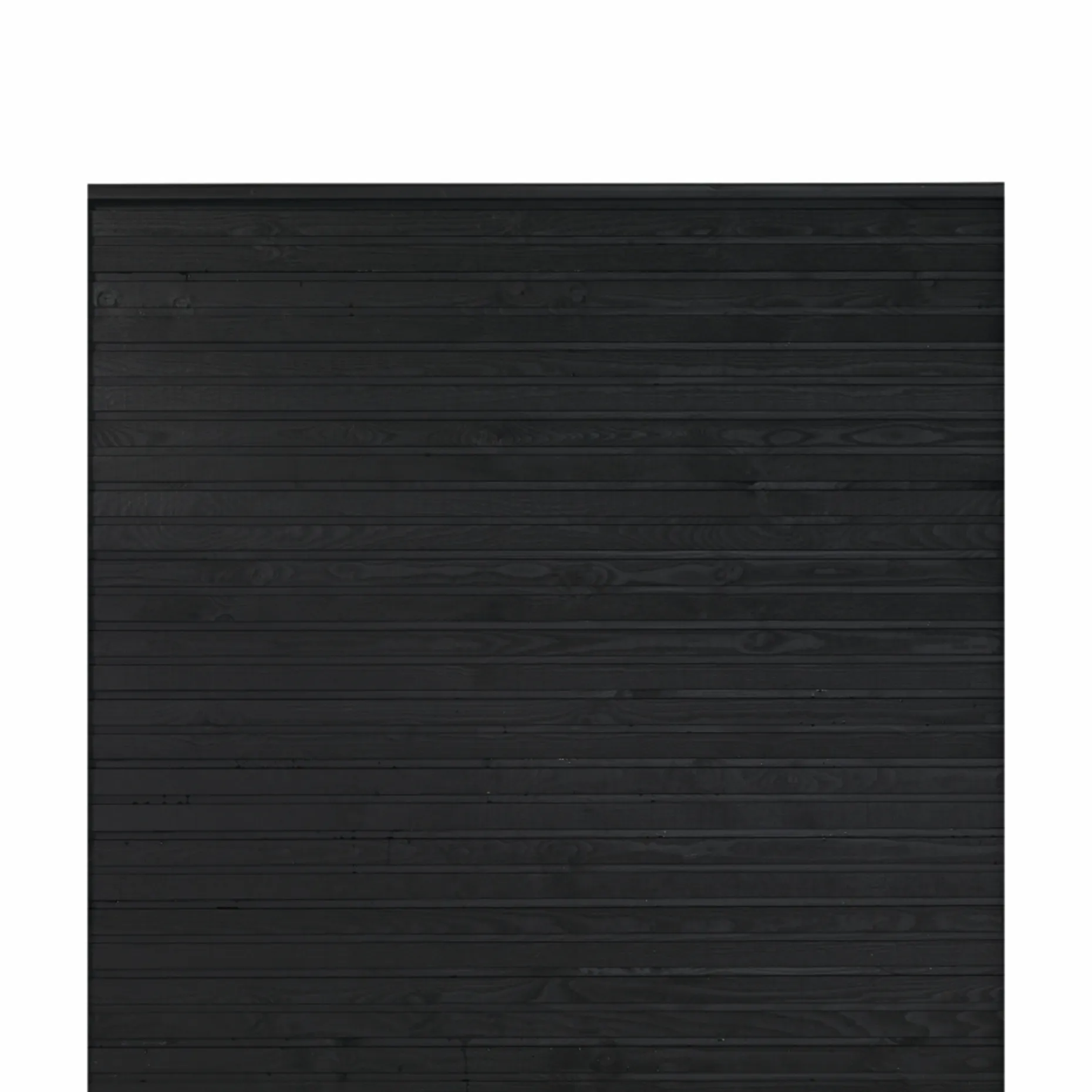 PLUS PROFILHEGN TRYKIMPRÆGNERET OG GRUNDMALET SORT 174 X 166 CM