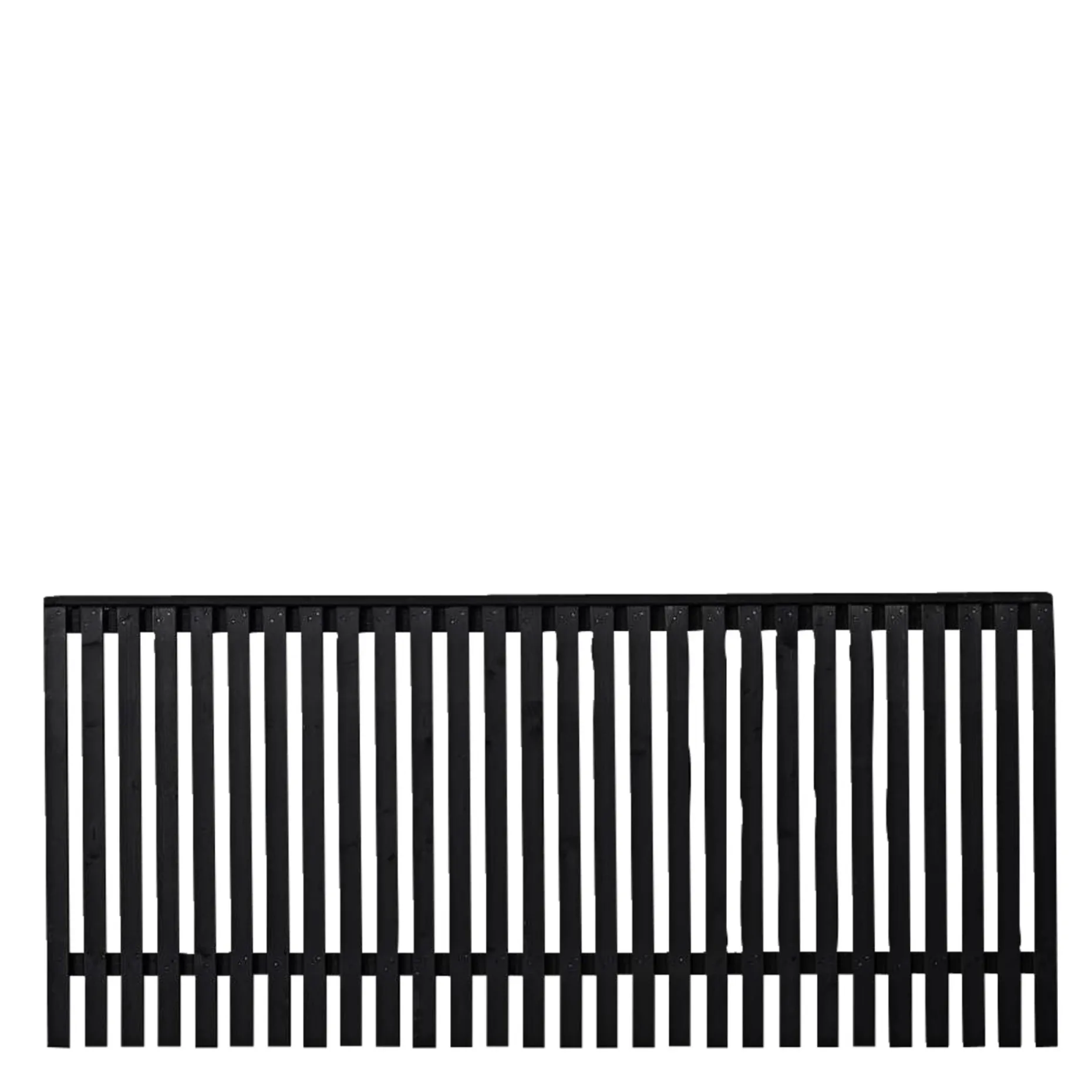 PLUS SENDAI HEGN FUNGICIDBEHANDLET OG GRUNDMALET SORT 180 X 80 CM
