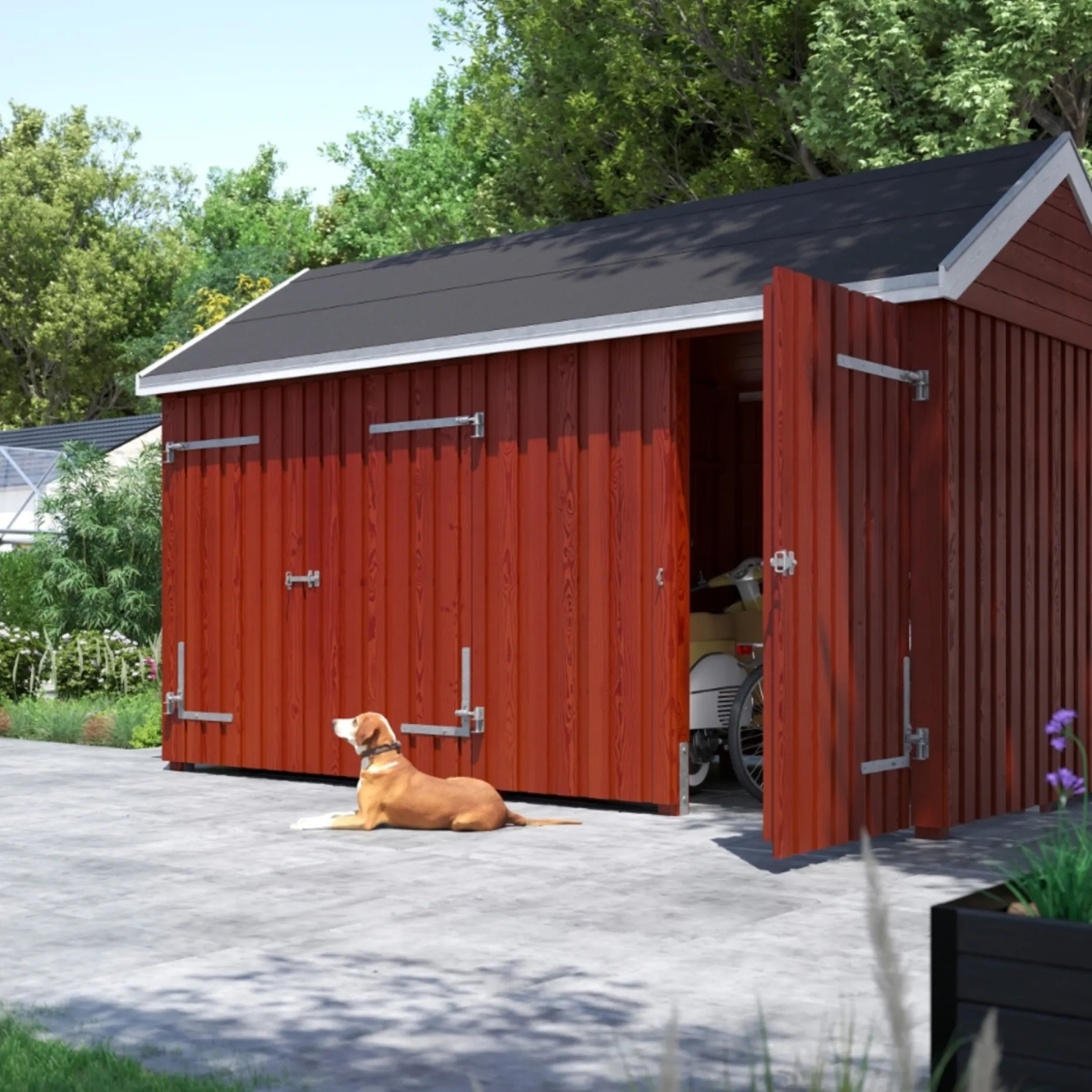 PLUS STANDARD HAVEHUS 10 M²