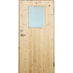 PLUS VIBO STANDARD M/VINDUE UDHUSDØR 105 X 886 X 1978 MM HØJRE