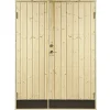 PLUS VIBO UDHUSDØRE DOBBELT UDHUSDØR 105 X 1278 X 1878 MM HØJRE
