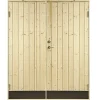 PLUS VIBO UDHUSDØRE DOBBELT UDHUSDØR 105 X 1512 X 1878 MM HØJRE