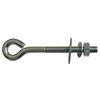 PN BESLAG ØJEBOLT M10X132 MM ELFORZINKET 1 STK