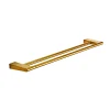 PRESSALIT STYLE HÅNDKLÆDESTANG BØRSTET MESSING 61 CM