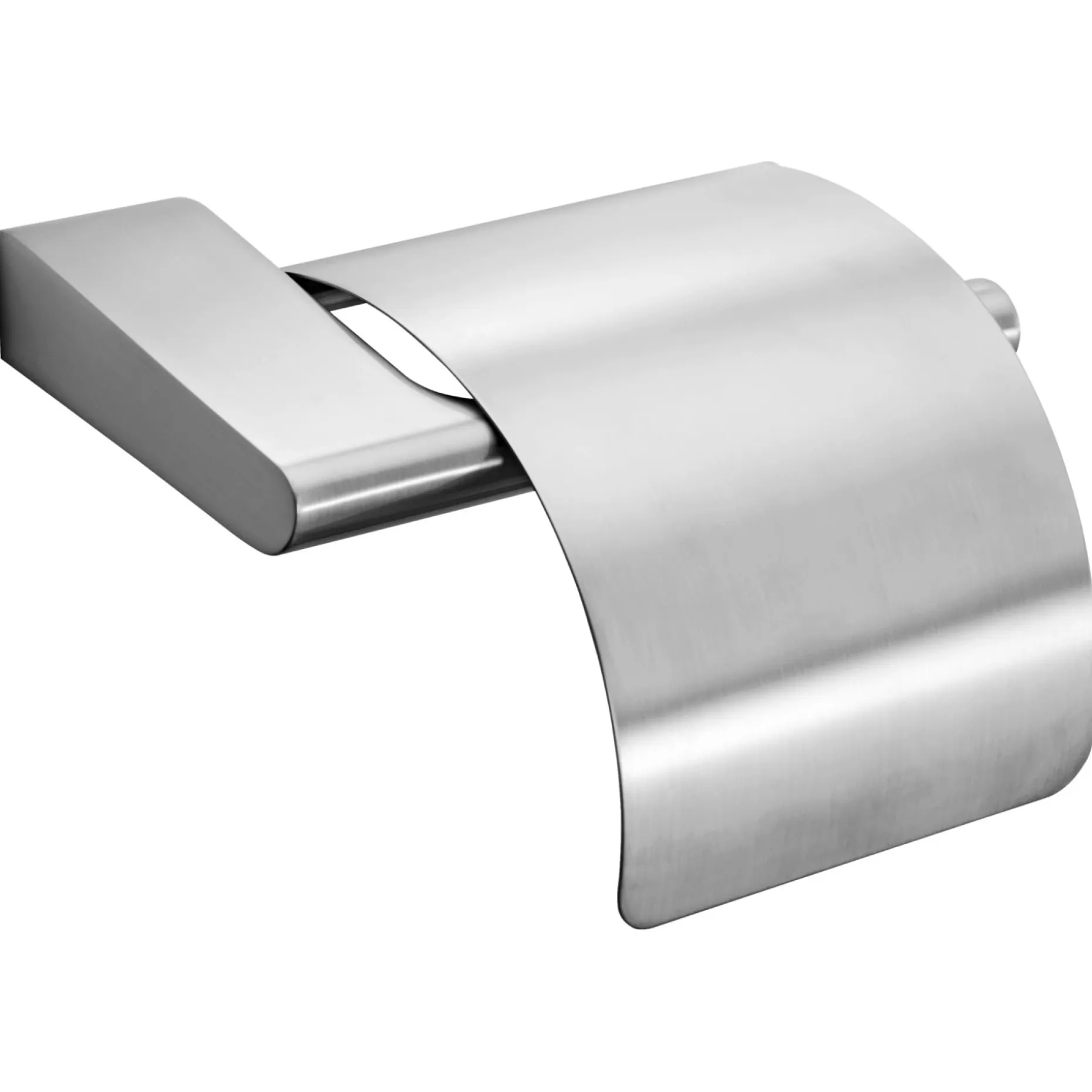 PRESSALIT STYLE TOILETPAPIRHOLDER BØRSTET STÅL