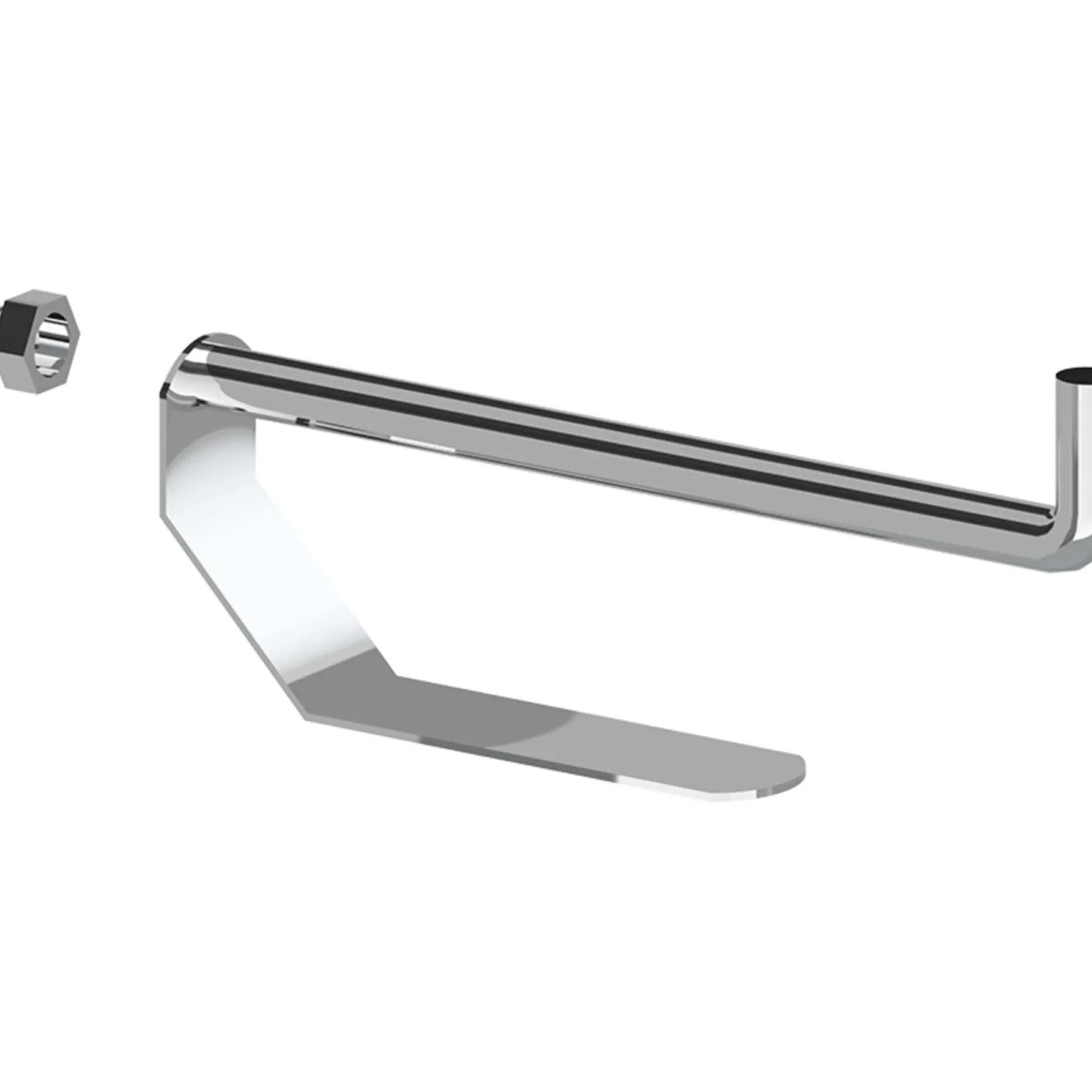 PRESSALIT VALUE TOILETPAPIRHOLDER KROM