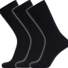 PROACTIVE SPORT 451-75-09, 3-PAK STRØMPE SORT 40-46