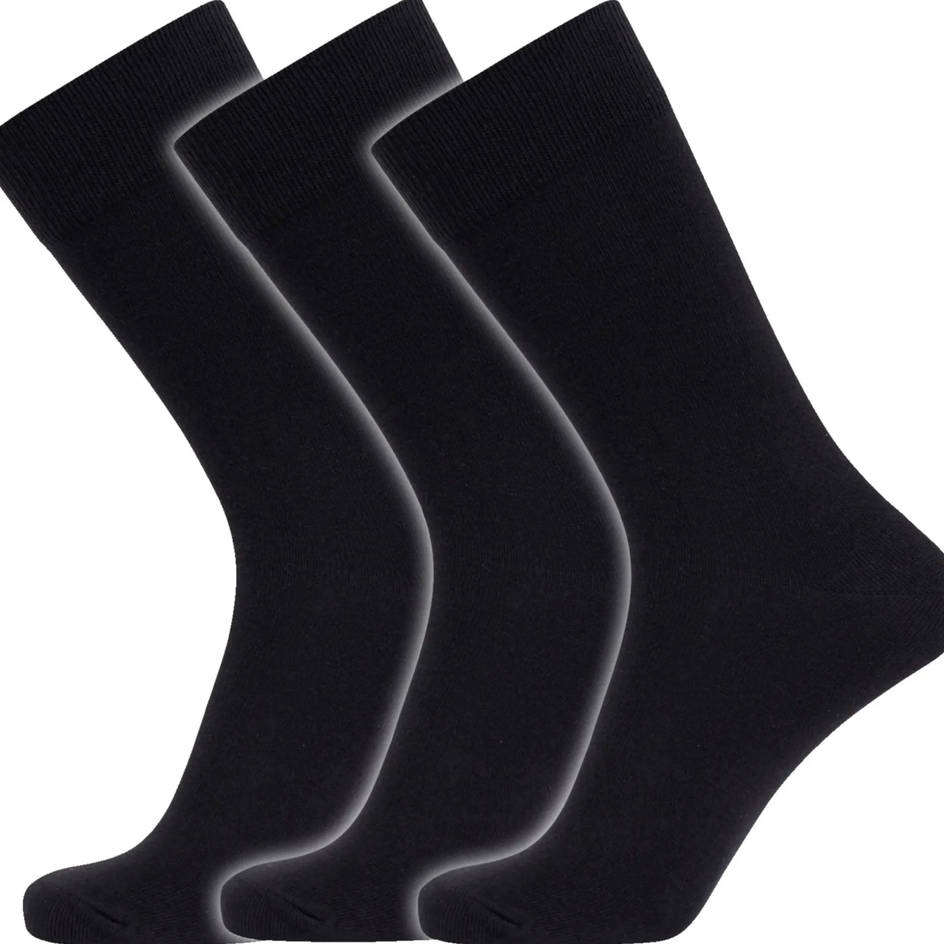 PROACTIVE SPORT 451-75-09, 3-PAK STRØMPE SORT 40-46