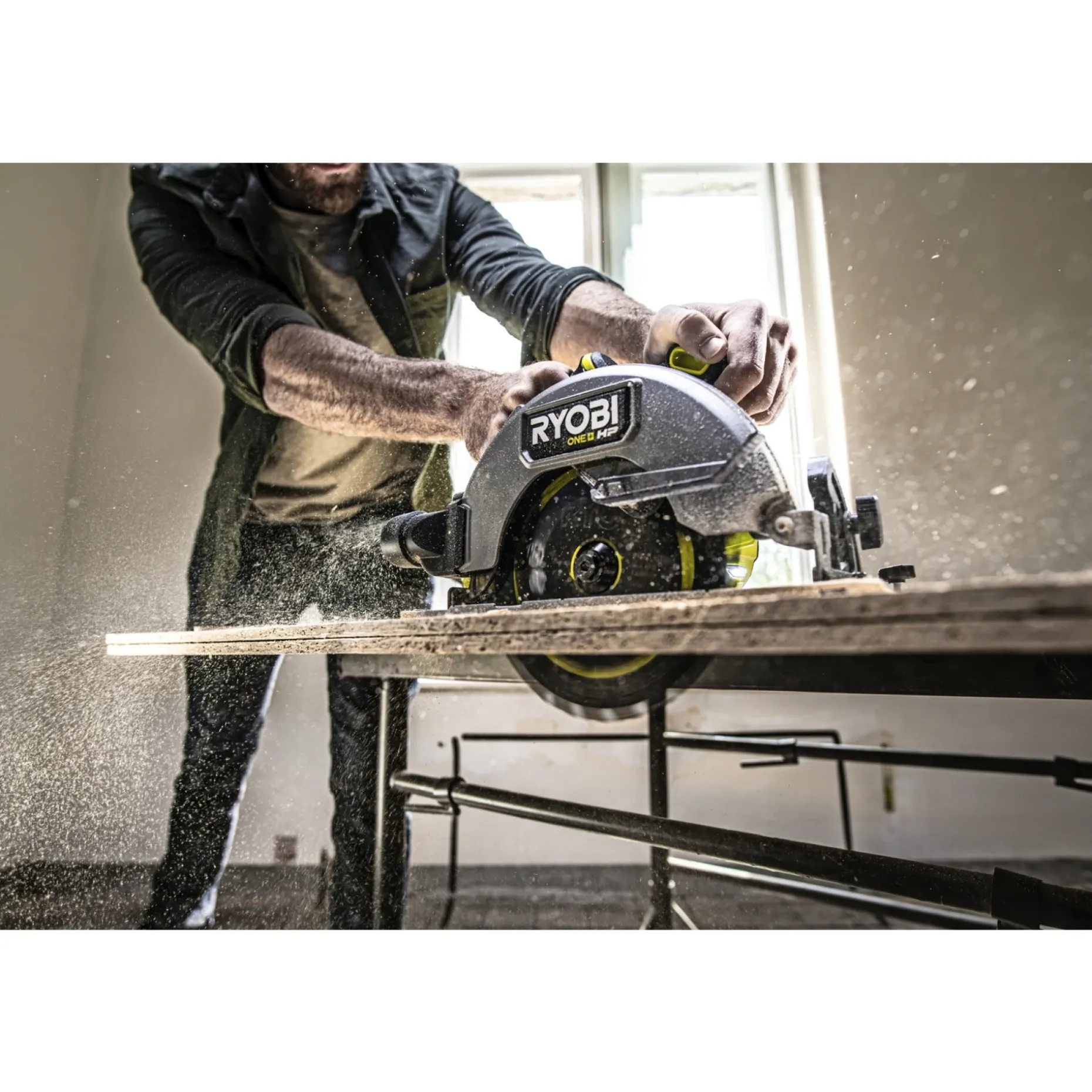 RYOBI ONE+ RCS18X-0 RUNDSAV AKKU 18V UDEN BATTERI OG LADER