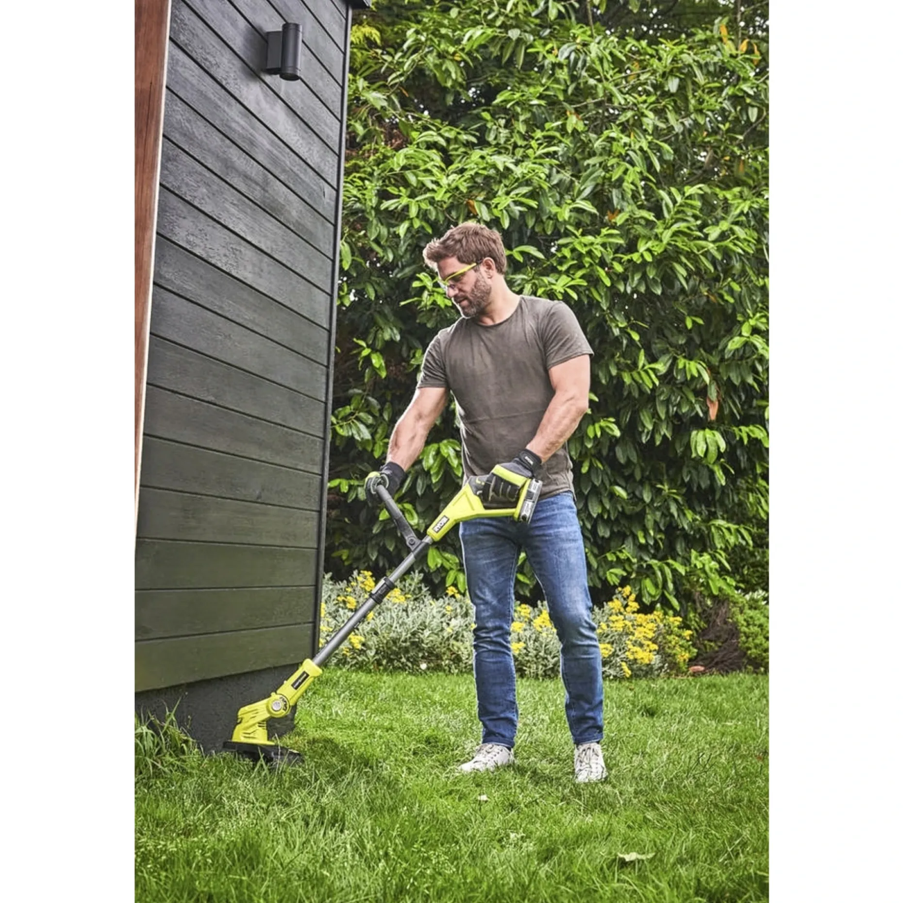 RYOBI ONE+ RY18LT18HTA-120 GRÆSTRIMMER/HÆKKEKLIPPER/BATTERISÆT
