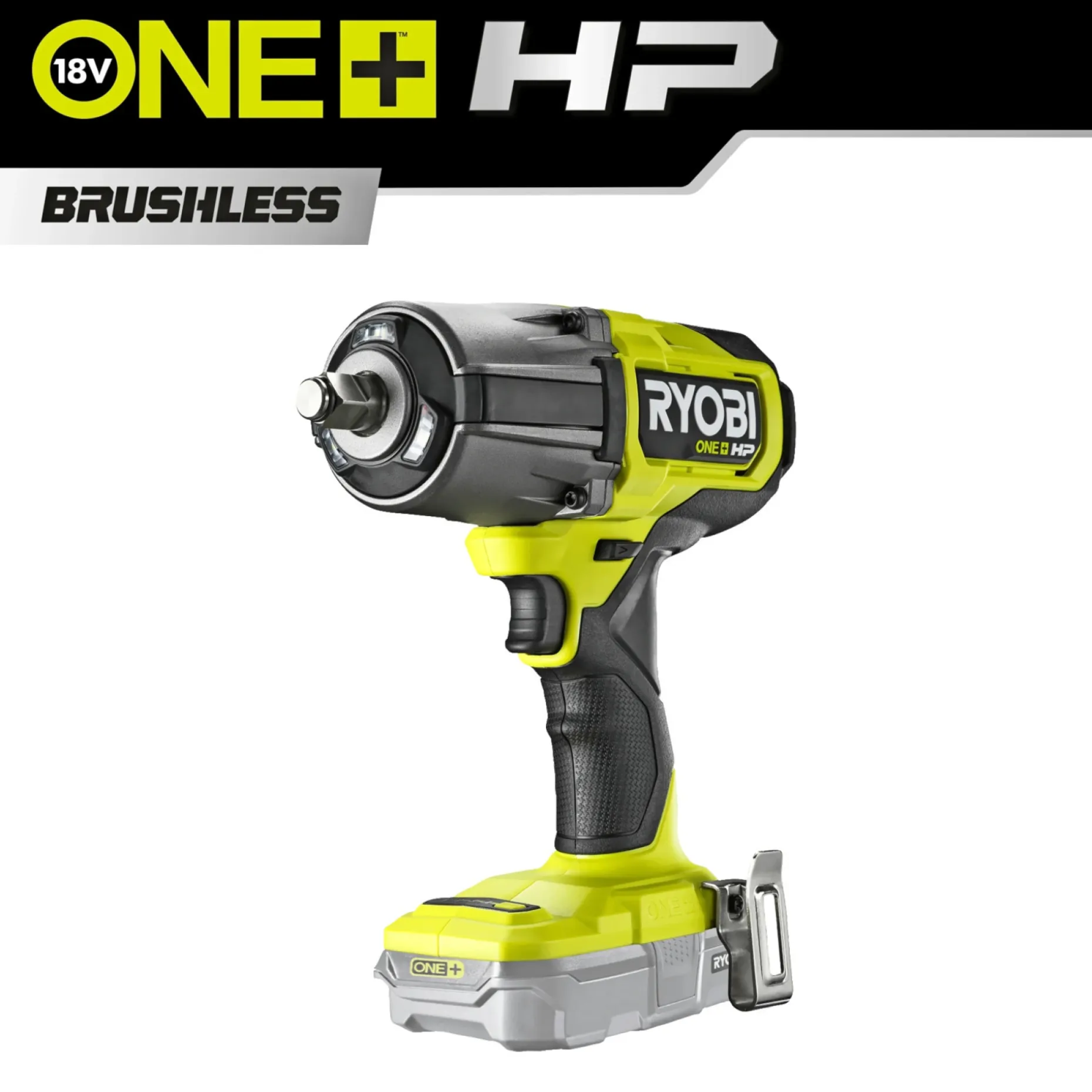 RYOBI RIWH18X-0 SLAGNØGLE AKKU UDEN BATTERI OG LADER