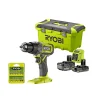 RYOBI SLAGBOREMASKINE AKKU MED BATTERI OG LADER