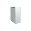 SCANBAD CLASSIC SKYDEDØR KROM/KLAR 140 X 200 X 80 CM