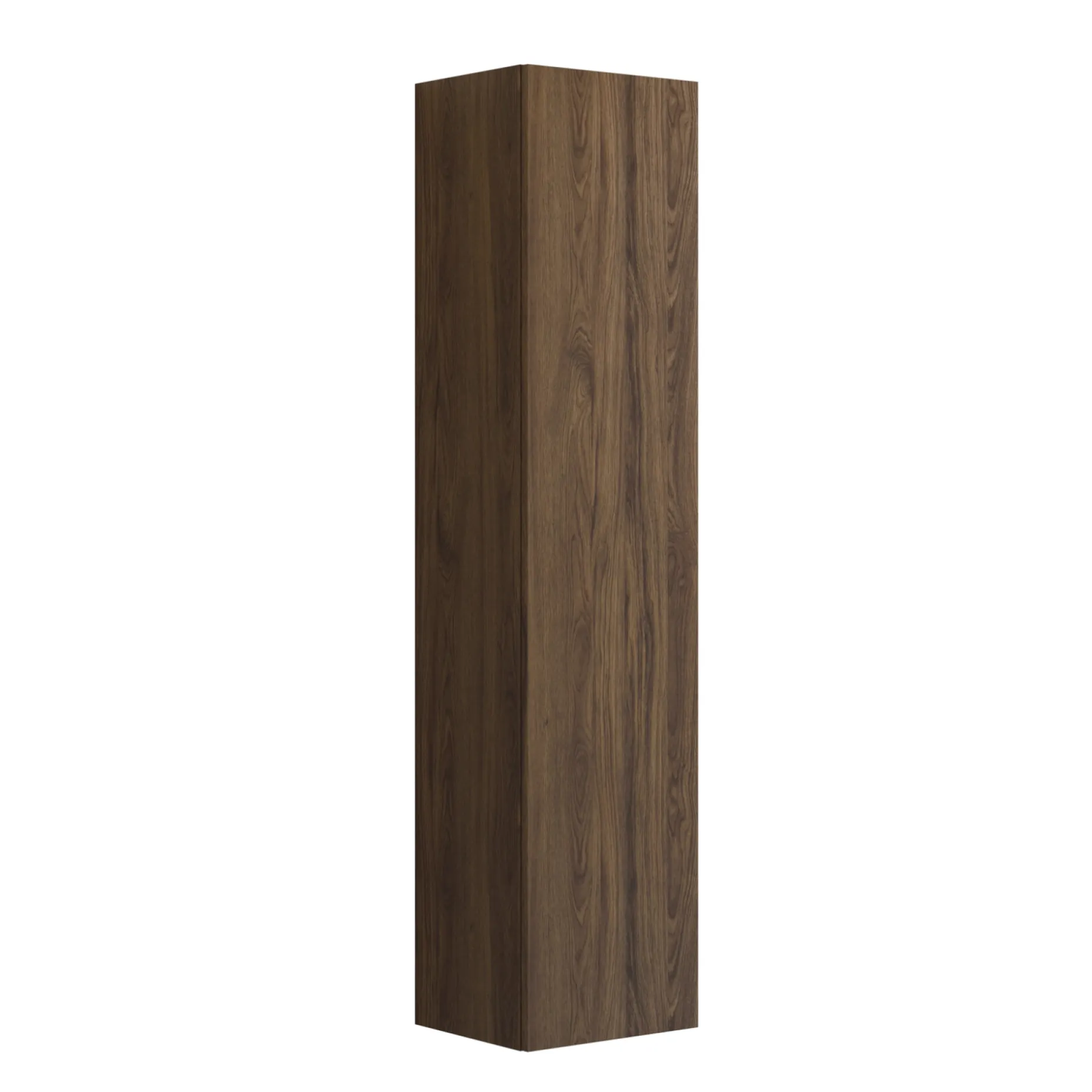 SCANBAD DELTA HØJSKAB VENSTREHÆNGSLET BRUN EG 40 X 176 CM