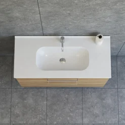 SCANBAD DELTA KARAT BADMØBEL VARM EG 2 SKUFFER 101 CM