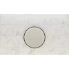 SCANBAD DELTA RAMMESPEJL MED LYSSTYRING Ø75 CM SORT