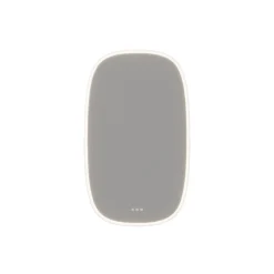 SCANBAD DELTA SQUIRCLE SPEJL M/ LYS MED LYSSTYRING 100 X 60 CM