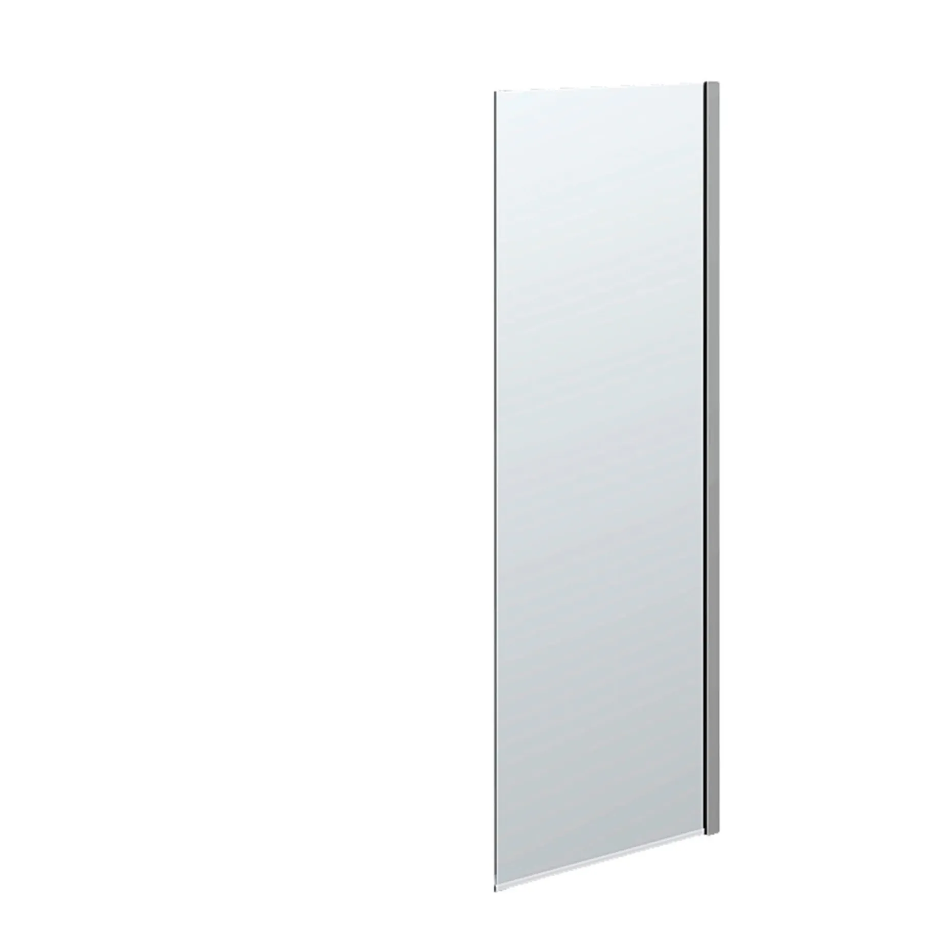SCANBAD FLEXI MAT ALU PROFIL, 1 STK. FAST BRUSEVÆG KLAR GLAS 69 CM