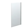 SCANBAD FLEXI MAT ALU PROFIL, 1 STK. FAST BRUSEVÆG KLAR GLAS 99 CM