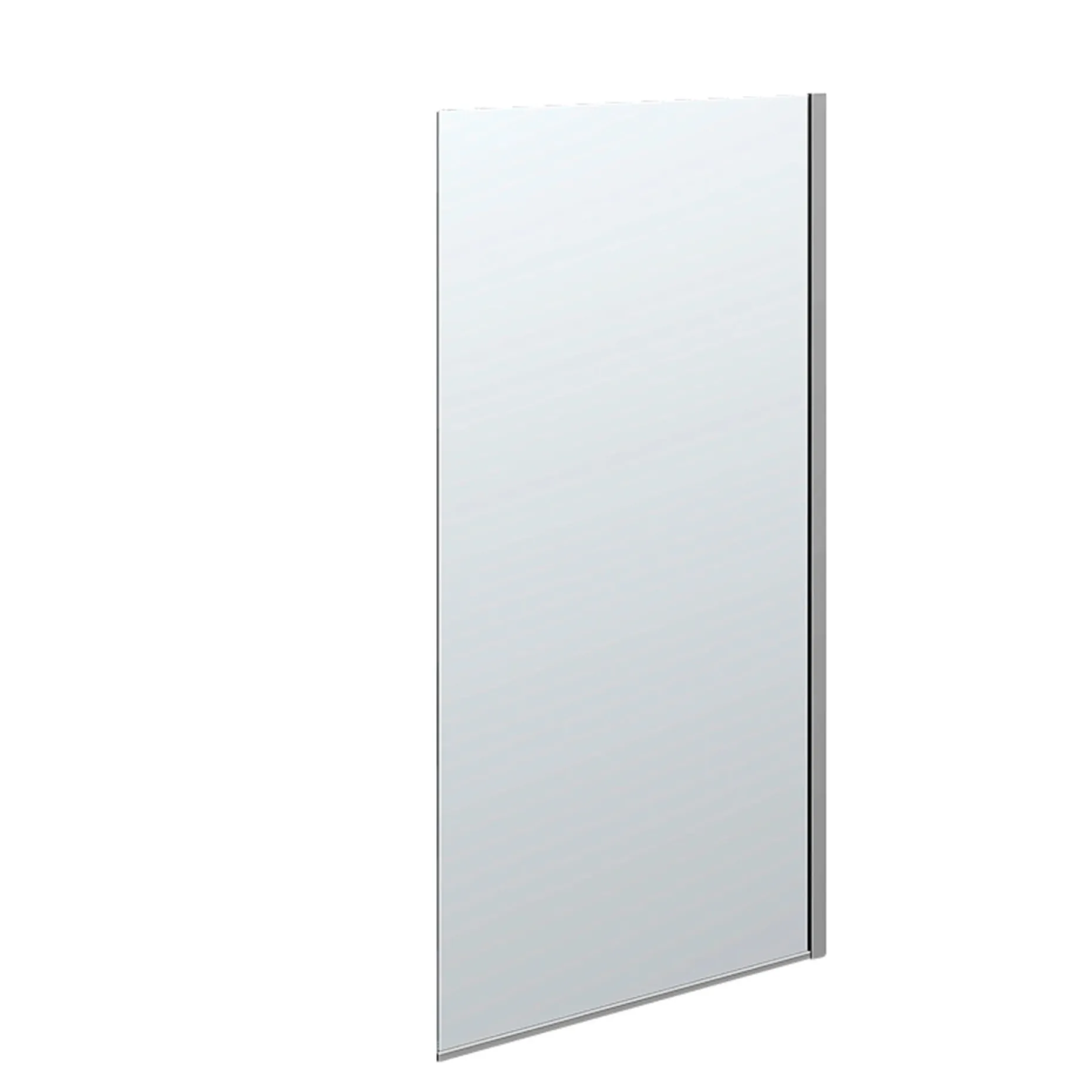 SCANBAD FLEXI MAT ALU PROFIL, 1 STK. FAST BRUSEVÆG KLAR GLAS 99 CM