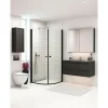 SCANBAD FLEXI SORT PROFIL, 1 STK. BRUSEDØR 74 CM KLART GLAS