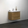 SCANBAD MULTO LOTTO XL BADMØBEL VARM EG MED METALSKUFFER 85 CM
