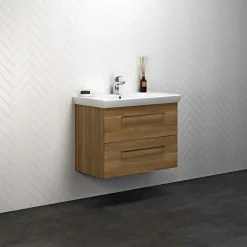 SCANBAD MULTO LOTTO XL BADMØBEL VARM EG MED METALSKUFFER 85 CM
