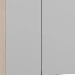 SCANBAD MULTO SPEJLSKAB UDEN LAMPER HVID 60 X 64 CM