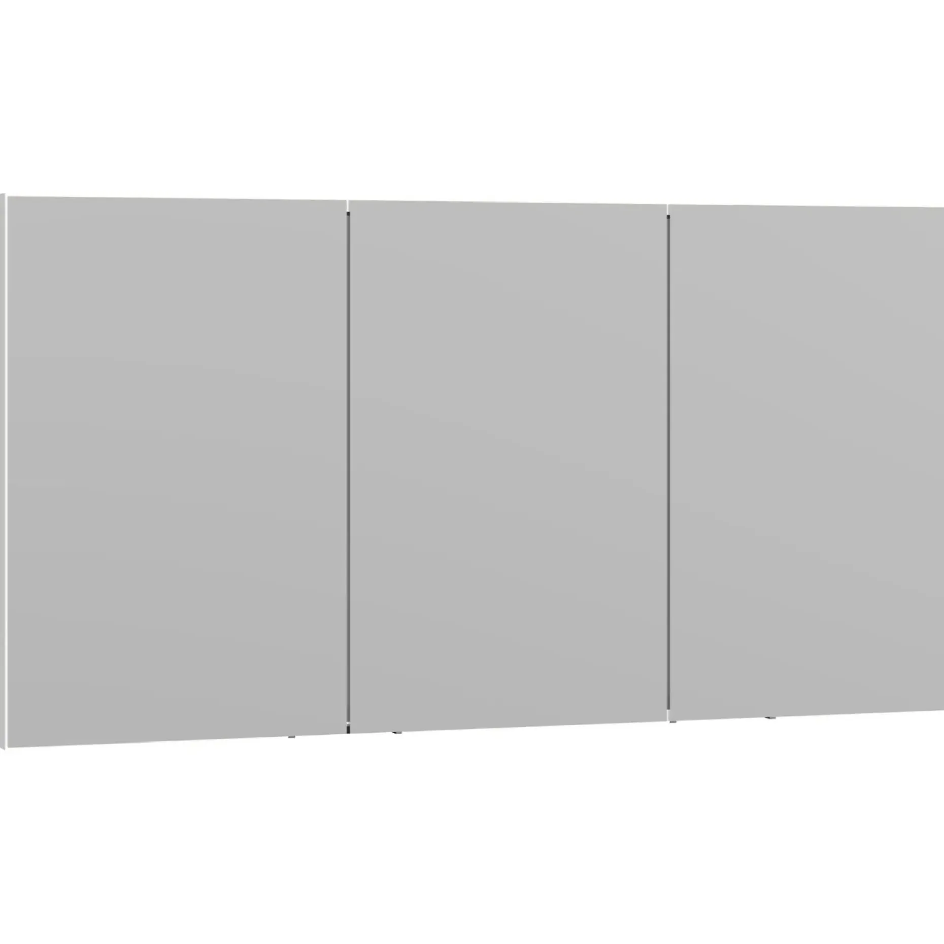 SCANBAD MULTO SPEJLSKAB UDEN LAMPER HVID 120 X 64 CM