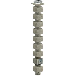 SCHIEDEL ISOKERN DOBBELTMODUL SKORSTEN 450 X 44 X 44 CM Ø160 MM