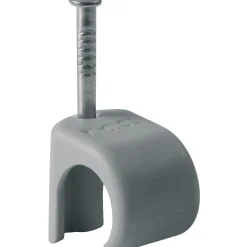 SCHNEIDER ELECTRIC THORSMAN RUND Ø10-14 GRÅ 10 STK LEDNINGCLIPS
