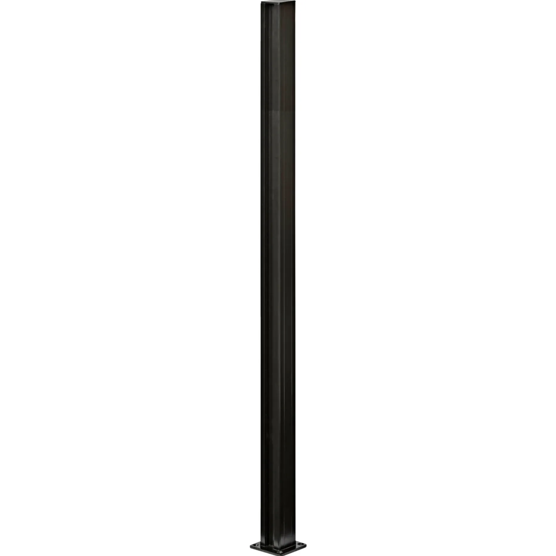 SKAGEN SYSTEMHEGN STOLPE SORT ALUMINIUM 5 X 95 X 5 X 5 CM