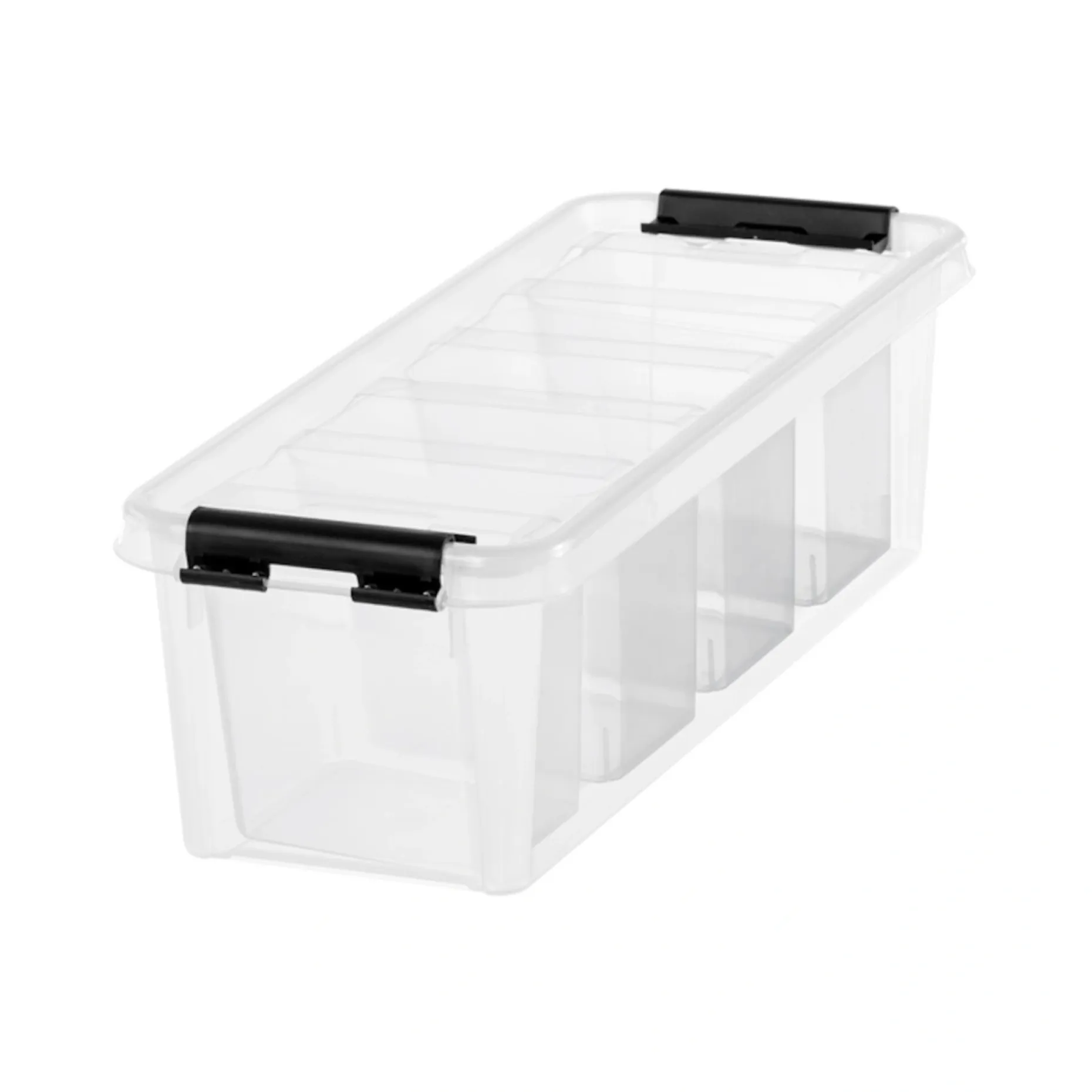 SMARTSTORE CLASSIC 4 OPBEVARINGSKASSE M LÅG + INDSATS TRANSPARENT 3,5 L