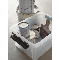 SMARTSTORE CLASSIC 31 OPBEVARINGSKASSE M. LÅG TRANSPARENT 32 L