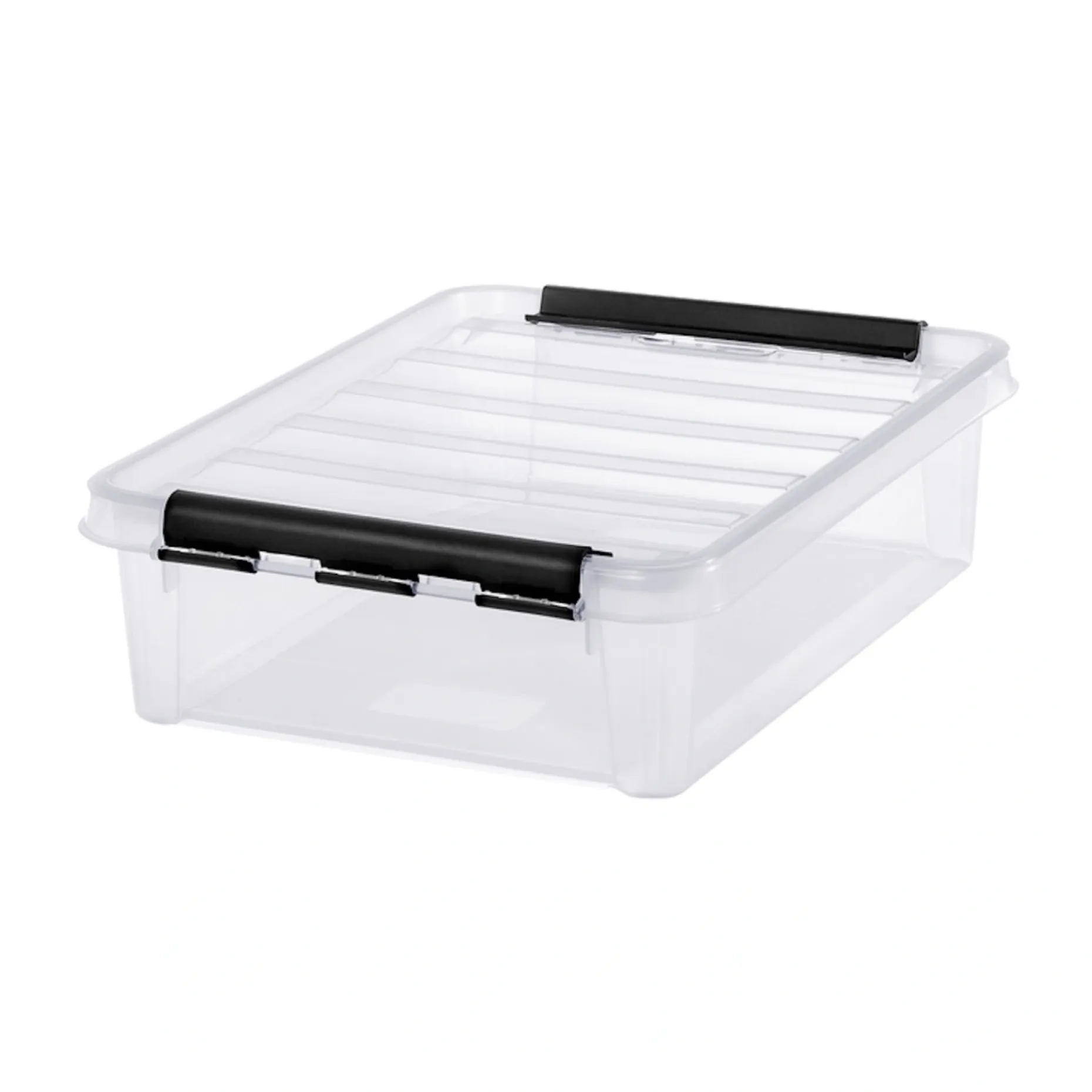 SMARTSTORE CLASSIC OPBEVARINGSKASSE M. LÅG TRANSPARENT 8 L