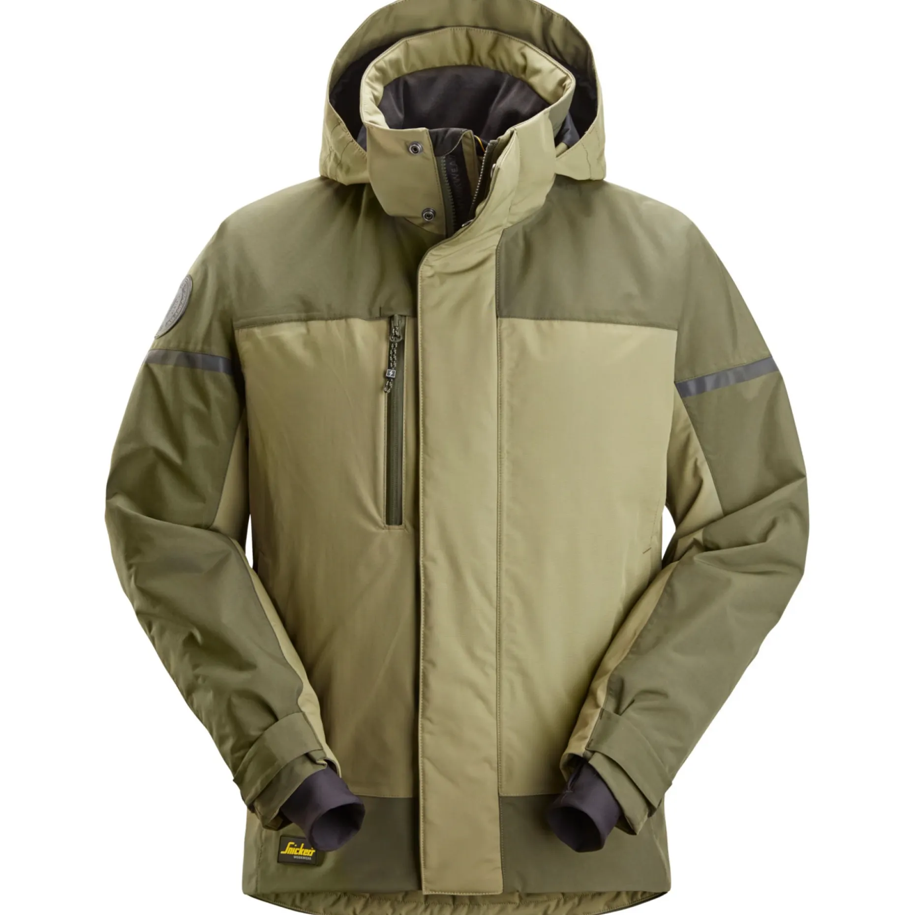 SNICKERS WORKWEAR 1112 VINTERJAKKE STR. XXL KHAKI
